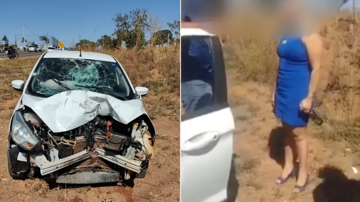 Justiça aceita denúncia contra mulher embriagada que atropelou motocicleta em Senador Canedo