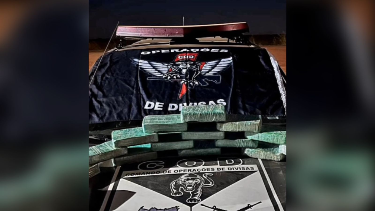 Polícia apreende 17kg de pasta base de cocaína avaliada em mais de R$ 1 milhão, em Monte Claros