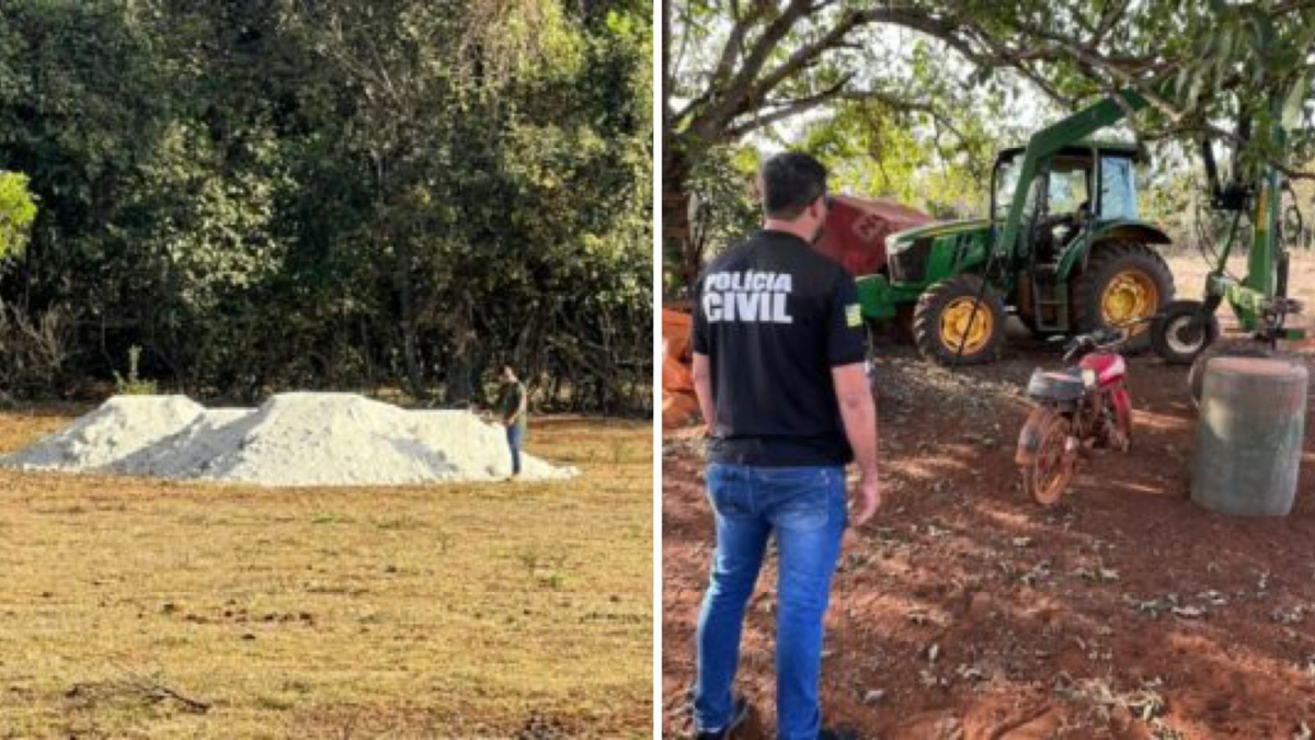 Homem é preso por furtar 40 toneladas de gesso de empresa em Itumbiara