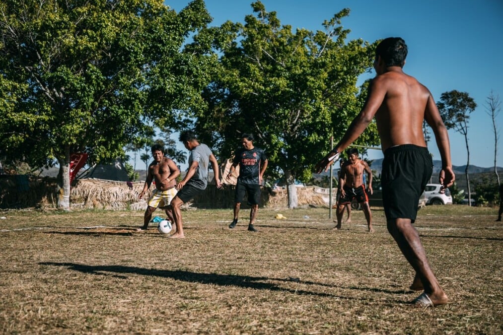 Jogo da Copa Garrincha de Futebol