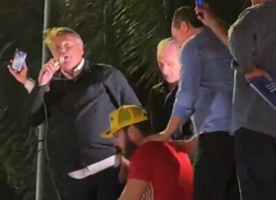 Bolsonaro: minicomício em Goiânia