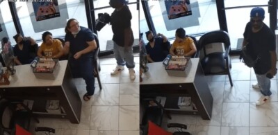Homem tenta roubar salão, é ignorado e vai embora nos EUA; vídeo Polícia está oferecendo cerca de R$ 9,7 mil para quem apontar homem