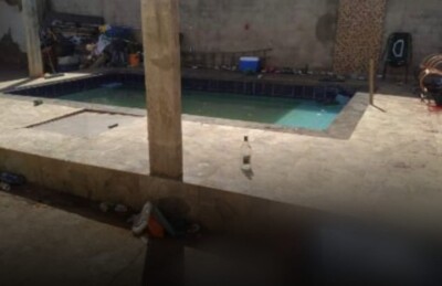 PM prende suspeito de homicídio em espaço de eventos, em Goianira