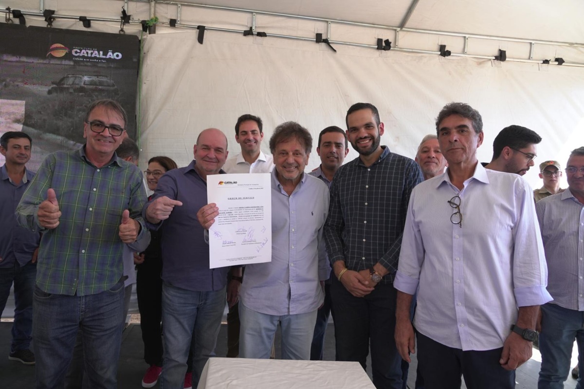 Catalão inicia obras da Ceasa e prefeito Adib celebra: “Aliada dos que cultivam”