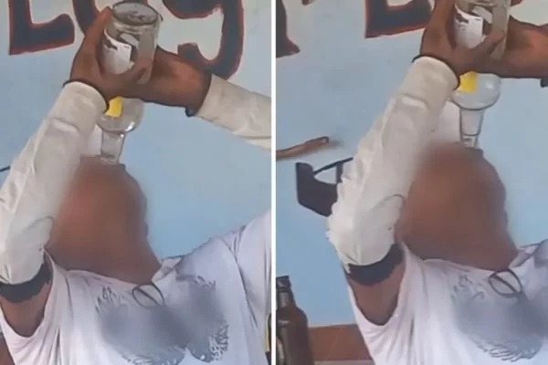 Homem morre ao tomar 1 litro de pinga após aposta, em Santo Antônio do Rio Verde O caso foi registrado como morte natural