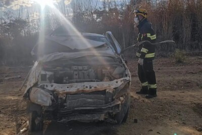 Homem morre após picape capotar na zona rural de Posse
