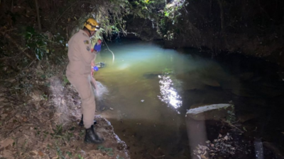 Corpo é encontrado no fundo de córrego na zona rural de Caldas Novas