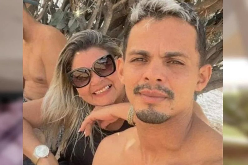 Jeferson e a esposa, Maria Aparecida, que morreram em queda de helicóptero (Foto: Reprodução)