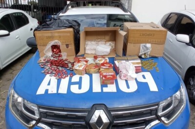 PM prende suspeito de falsificar cervejas em Aparecida de Goiânia