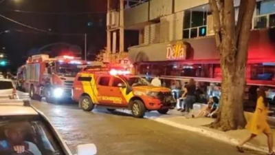 Incêndio em prédio ocorre por má condição de rede elétrica no Setor Bueno, em Goiânia
