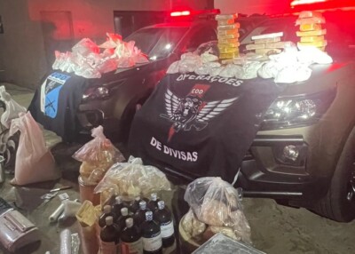 Abordagem em Aparecida termina com apreensão de 154 quilos de cocaína pura Ações culminaram com prisões e autuações