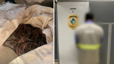 Homem é preso por furtar fios de energia e deixar moradores de Bela Vista sem água