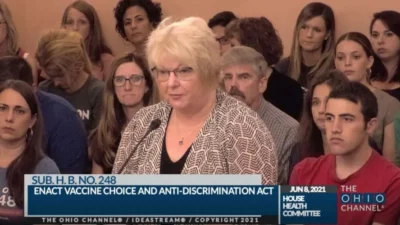 Médica perde licença por espalhar fake news sobre vacina da Covid (Foto: Reprodução)