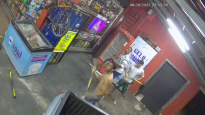 Torcedores do Goiás e do Vila Nova são flagrados em mais uma briga em Goiânia