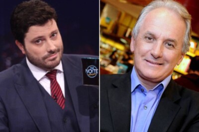 Danilo Gentili expulsa Otávio Mesquita de gravação do The Noite Ex-CQC se irrita com presença de colega de emissora em camarim da atração SBT