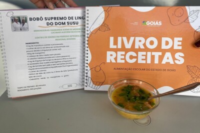 Goiás terá livro de receitas com participação de merendeiras e estudantes da rede estadual