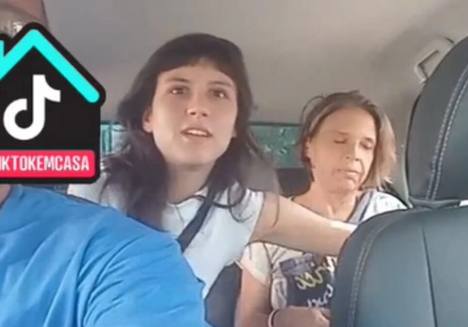 Giovana Ogando ainda xinga e grita com o homem Dona de cafeteria em Goiânia cospe em motorista de aplicativo e vídeo viraliza