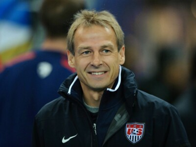 Jurgen Klinsmann durante a seleção americana