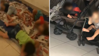 Berçário é interditado por maus-tratos de funcionária, falta de higiene e superlotação em Aparecida