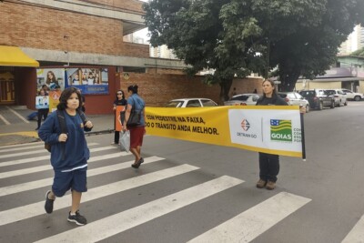 Detran realiza campanha ‘Volta às aulas com segurança’