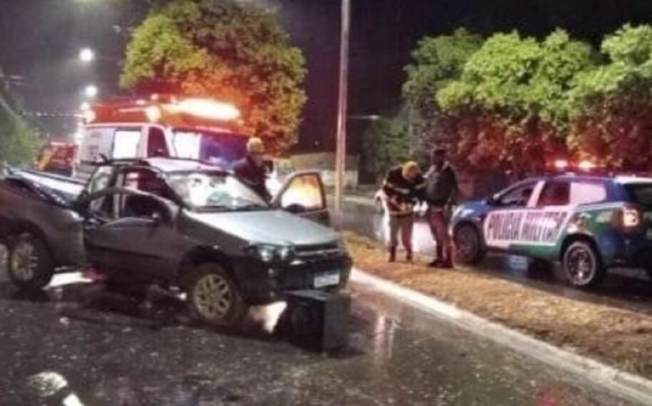 Acidente de carro mata duas irmãs de 15 e 18 anos, em Mineiros