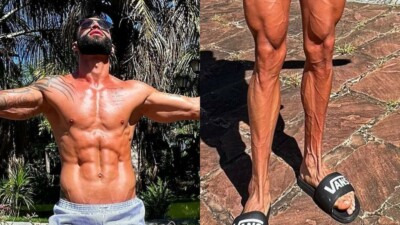 Gusttavo Lima e Rodolffo são criticados por canela fina: é possível engrossar com exercícios? Personal de famosos responde a pergunta