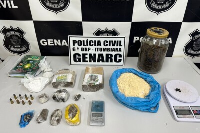 Preso suspeito de distribuir drogas em bairro de Itumbiara