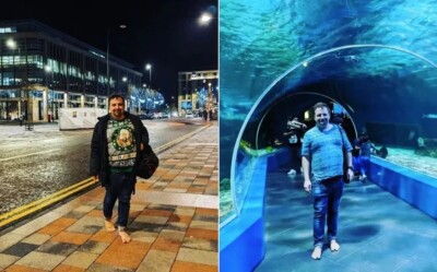 não usa calçados há oito anos Britânico revela que não usa calçados há oito anos Ben garante que os músculos dos seus pés estão mais fortes e até cheiram melhor