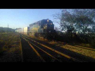 Linha férrea em Ipameri (Foto: Reprodução)