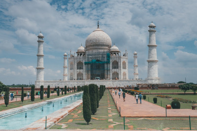 Taj Mahal, na Índia (Foto: Pixabay)