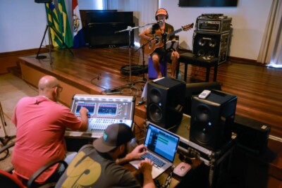 Estúdio do Canto da Primavera vai gravar músicas de doze artistas de Goiás