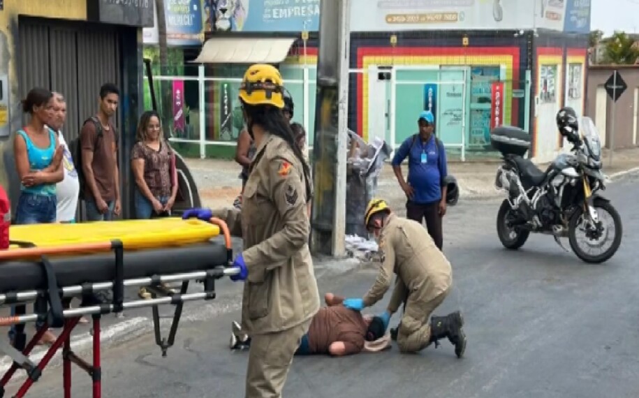 Motorista atropela ciclista em Caldas Novas e foge sem prestar socorro