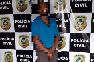 Pirenópolis: homem de 40 anos é preso suspeito de agredir contra companheira idosa