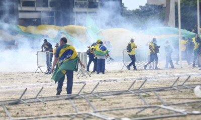 Golpistas invadem e depredam Congresso, STF e Palácio do Planalto (Foto: Agência Brasil)