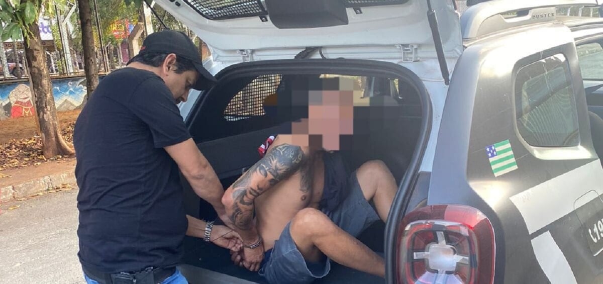 Polícia Civil de Goiás prende em flagrante neto que agrediu avô de 82 anos