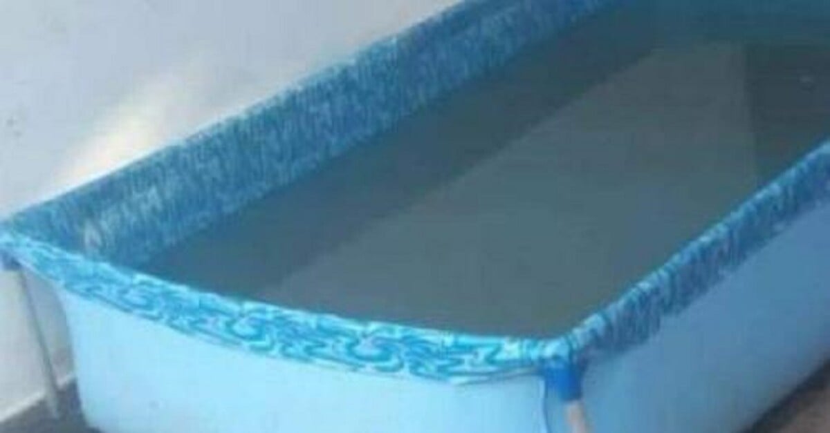 Piscina de plástico