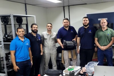 Estudantes da UFG trabalham em robô expedicionário para a Marinha