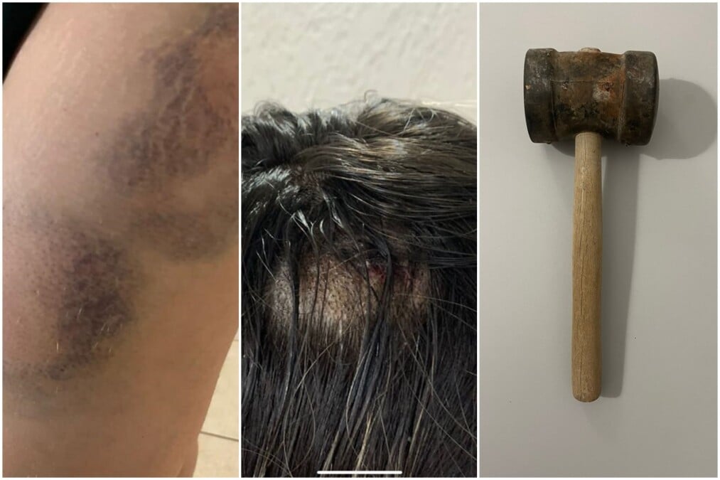 Homem é suspeito de agredir esposa com martelo na frente da filha em Guapó