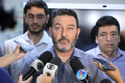 Tarcísio Abreu, presidente da CMTC, prevê entrega de obras do trecho 2 do BRT para dezembro (Foto: Edinan Ferreira - SGG)