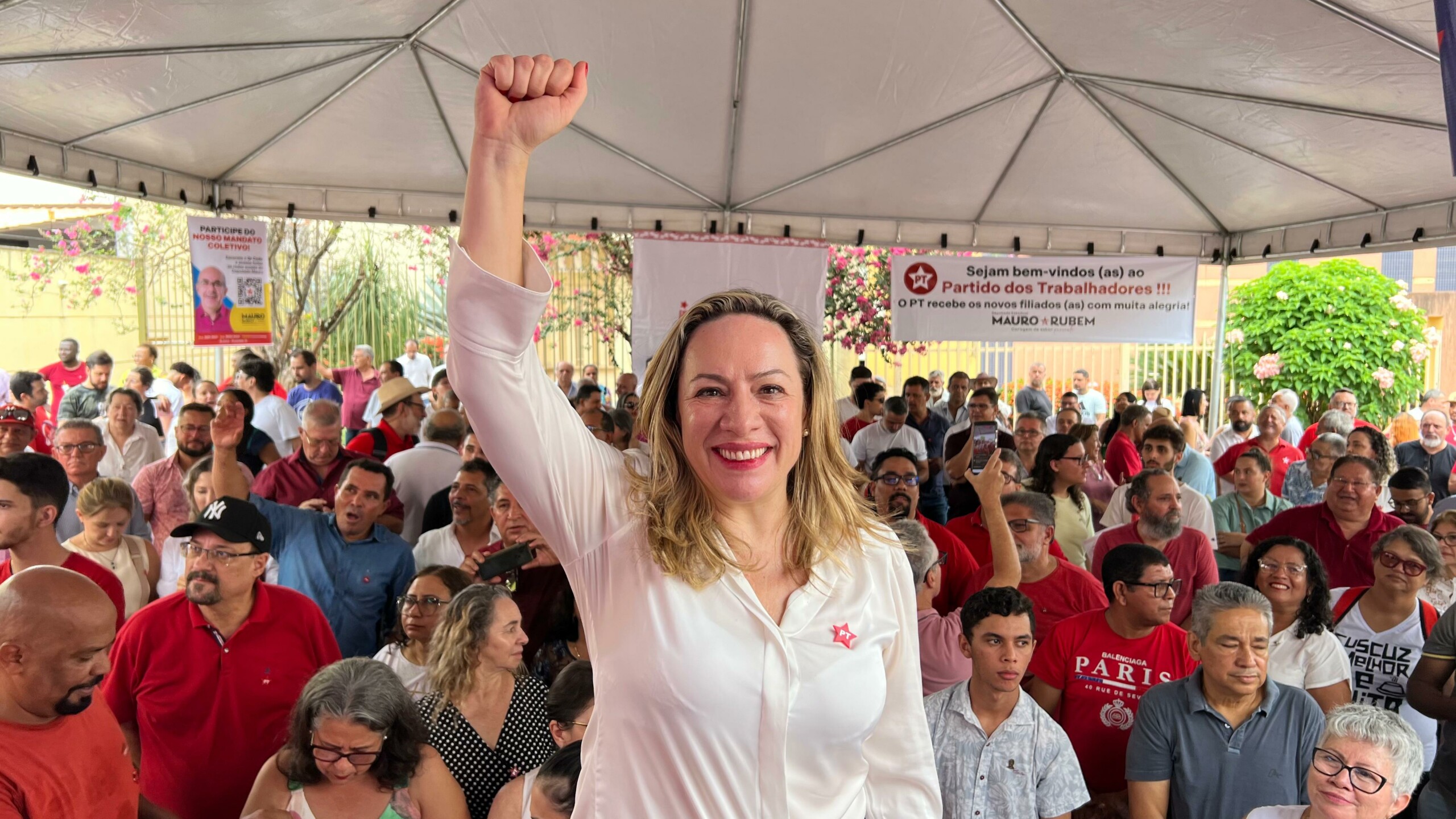 Goiânia: Adriana define perfil do vice e espera visita de Lula durante campanha