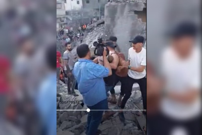 Destruição em Israel (Foto: Reprodução)