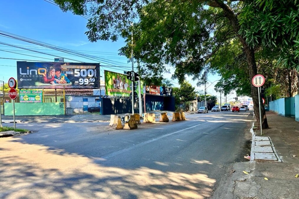 Rua 115, no Setor Sul, em Goiânia, volta a ter sentido duplo a partir de 6ª
