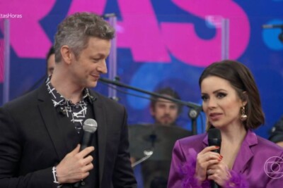 Sandy e Lucas Lima falam pela 1ª vez sobre separação no Altas Horas Cantora reclamou das especulações sobre uma possível traição