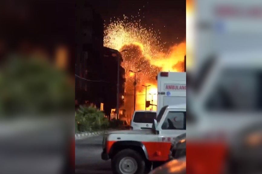 Explosão em Gaza (Foto: Reprodução)