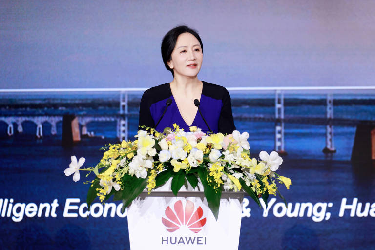 Meng Wanzhou, conhecida informalmente na China como a "Princesa da Huawei" - Huawei/Divulgação
