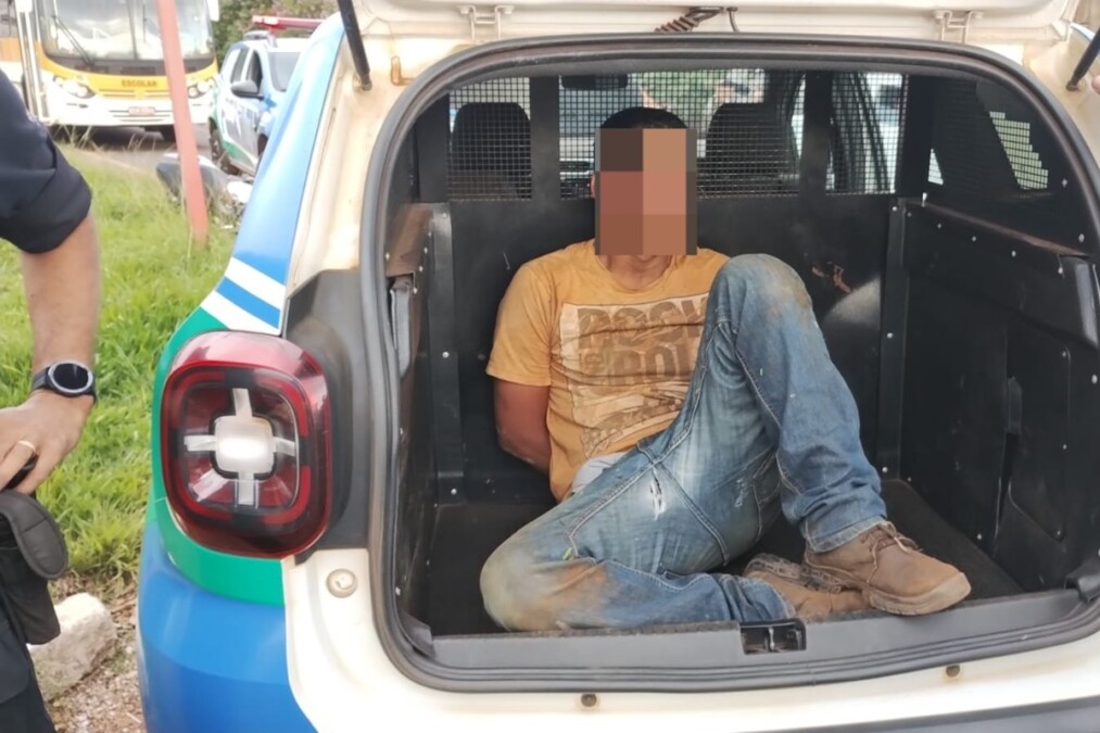 Suspeito de roubo é preso após cair de moto durante perseguição em Rio Verde
