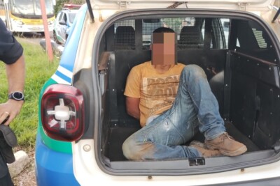 Suspeito de roubo é preso após cair de moto durante perseguição em Rio Verde