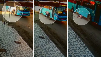 Vídeo mostra quando mecânico morre arrastado e atropelado após correr atrás de ônibus em Novo Gama