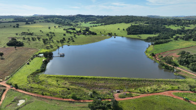 Barragem em Goiás (Foto: Semad)