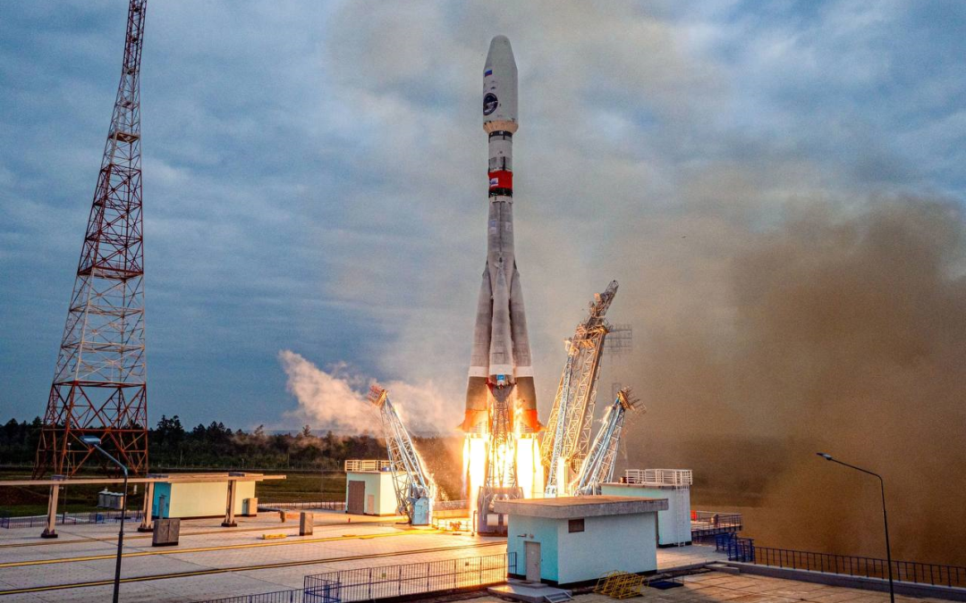 Módulo de pouso Luna-25, da Rússia (Foto: Redes sociais)